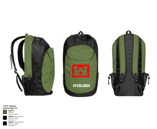 Gear Bag, Overlords, Army, Teamtime, Team time, sublimation, custom sports apparel, team uniforms, spirit wear, spiritwear, sports uniforms, custom shirts, team store, custom team store, fundraiser sports, apparel fundraiser
