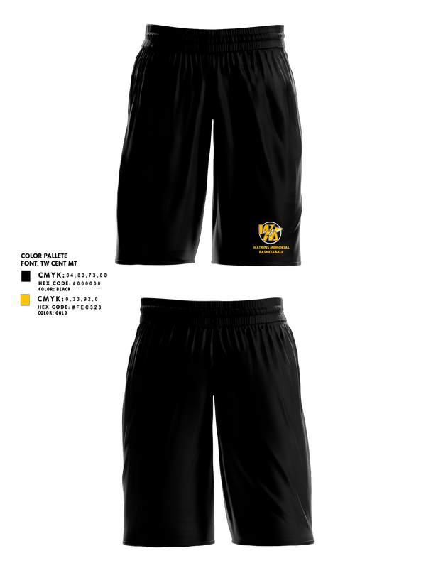 Mens Basketball Shorts, Watkins Memorial High School Basketball, Women's Basketball, Teamtime, Team time, sublimation, custom sports apparel, team uniforms, spirit wear, spiritwear, sports uniforms, custom shirts, team store, custom team store, fundraiser sports, apparel fundraiser