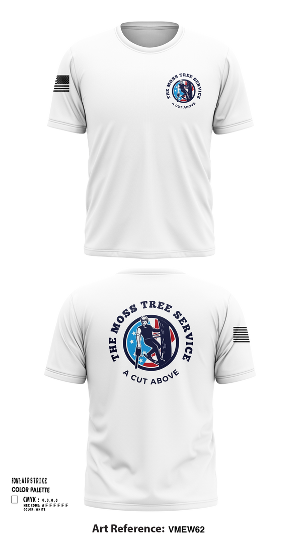 Short Sleeve Performance Shirt, The Moss Tree Service, , Teamtime, Team time, sublimation, custom sports apparel, team uniforms, spirit wear, spiritwear, sports uniforms, custom shirts, team store, custom team store, fundraiser sports, apparel fundraiser