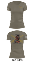 ALPHA ROCK 20137343 Women's Short Sleeve V-neck Shirt - 68