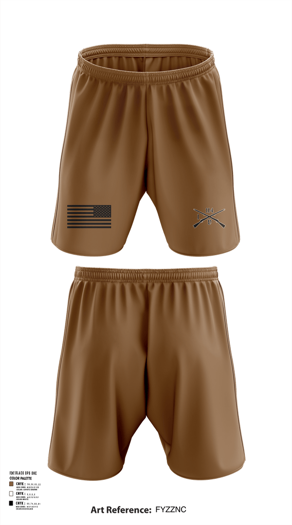 Athletic Shorts With Pockets, D-co 1-114th, Army, Teamtime, Team time, sublimation, custom sports apparel, team uniforms, spirit wear, spiritwear, sports uniforms, custom shirts, team store, custom team store, fundraiser sports, apparel fundraiser