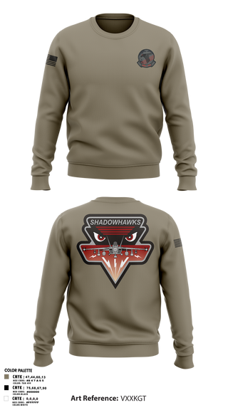 Crew Neck Sweatshirt, VAQ-141, Navy, Teamtime, Team time, sublimation, custom sports apparel, team uniforms, spirit wear, spiritwear, sports uniforms, custom shirts, team store, custom team store, fundraiser sports, apparel fundraiser
