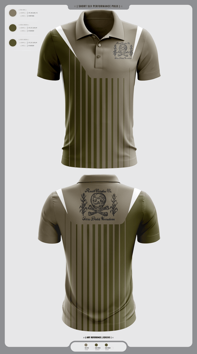 Ruck Caroline Co. 37189797 Short Sleeve Performance Polo - 39