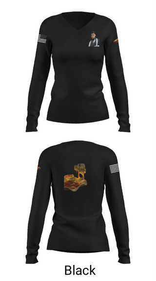 Womens Long Sleeve Vneck Shirt, OsmanOsmanThe gruta group, Army, Teamtime, Team time, sublimation, custom sports apparel, team uniforms, spirit wear, spiritwear, sports uniforms, custom shirts, team store, custom team store, fundraiser sports, apparel fundraiser