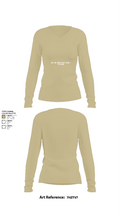 31st Air Defense Artillery Brigade 44742627 Women's Long Sleeve V-neck Shirt - 82