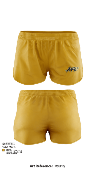 Ranger Panties, 162 AFE, Air Force, Teamtime, Team time, sublimation, custom sports apparel, team uniforms, spirit wear, spiritwear, sports uniforms, custom shirts, team store, custom team store, fundraiser sports, apparel fundraiser