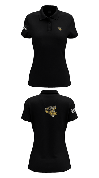 Womens Short Sleeve Performance Polo, C-10 TRP white platoon, Army, Teamtime, Team time, sublimation, custom sports apparel, team uniforms, spirit wear, spiritwear, sports uniforms, custom shirts, team store, custom team store, fundraiser sports, apparel fundraiser