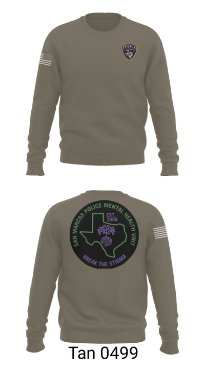 SMPD Mental Health Unit 50608252 Crew Neck Sweatshirt - 34
