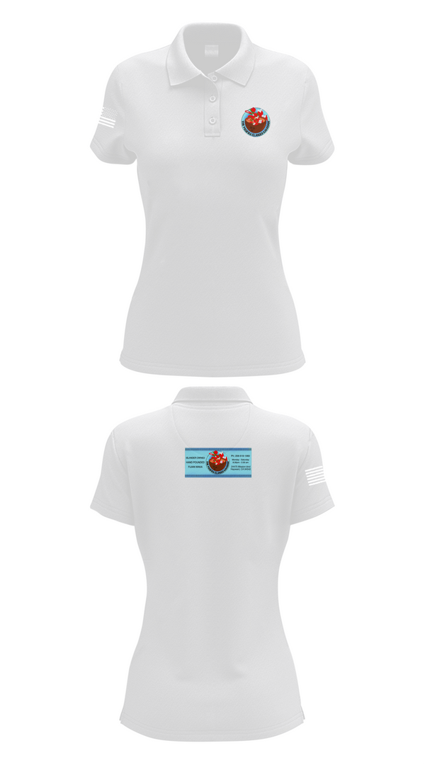 Womens Short Sleeve Performance Polo, The Pasifika Islander Kava Bar, , Teamtime, Team time, sublimation, custom sports apparel, team uniforms, spirit wear, spiritwear, sports uniforms, custom shirts, team store, custom team store, fundraiser sports, apparel fundraiser