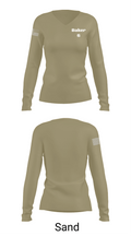 Baker 6 37103907 Women's Long Sleeve V-neck Shirt - 92