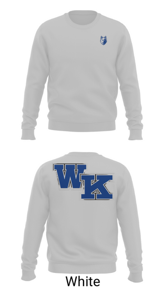 Crew Neck Sweatshirt, Worthington Kilbourne High School Golf, Golf, Teamtime, Team time, sublimation, custom sports apparel, team uniforms, spirit wear, spiritwear, sports uniforms, custom shirts, team store, custom team store, fundraiser sports, apparel fundraiser