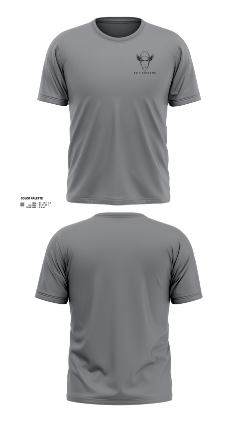 Short Sleeve Performance Shirt, DC-1 Outlaws, , Teamtime, Team time, sublimation, custom sports apparel, team uniforms, spirit wear, spiritwear, sports uniforms, custom shirts, team store, custom team store, fundraiser sports, apparel fundraiser