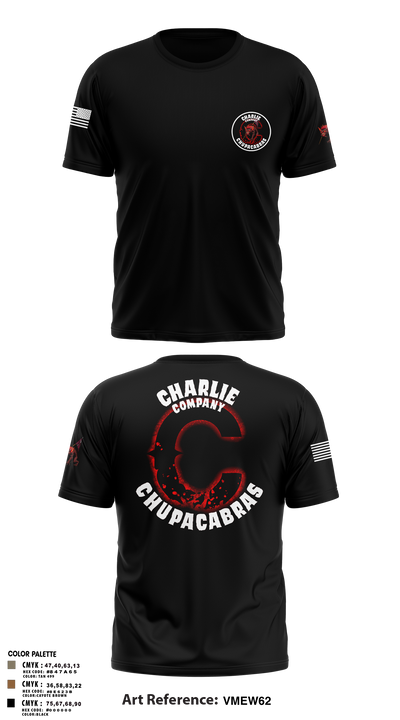 C Co Chupacabras Short Sleeve Performance Shirt - 3