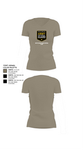 SOUTH CAROLINA ARMY NATIONAL GUARD 14160186 Women's Short Sleeve V-neck Shirt - 61