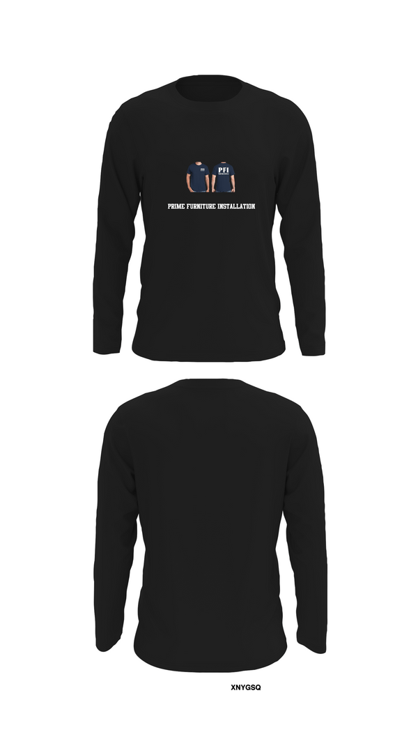 Long Sleeve Performance Shirt, Prime Furniture Installation, , Teamtime, Team time, sublimation, custom sports apparel, team uniforms, spirit wear, spiritwear, sports uniforms, custom shirts, team store, custom team store, fundraiser sports, apparel fundraiser