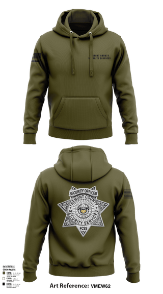 Hoodie, Fremont County Security Services, Police, Teamtime, Team time, sublimation, custom sports apparel, team uniforms, spirit wear, spiritwear, sports uniforms, custom shirts, team store, custom team store, fundraiser sports, apparel fundraiser