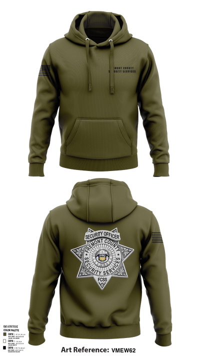 Fremont County Security Services 37987366 Hoodie - 121