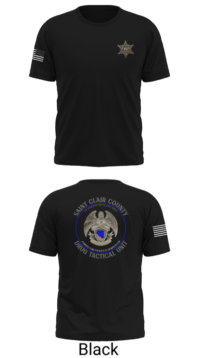 Drug Tactical Unit 39197263 Short Sleeve Performance Shirt - 34