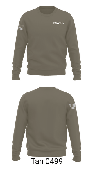 Crew Neck Sweatshirt, Raven, Air Force, Teamtime, Team time, sublimation, custom sports apparel, team uniforms, spirit wear, spiritwear, sports uniforms, custom shirts, team store, custom team store, fundraiser sports, apparel fundraiser
