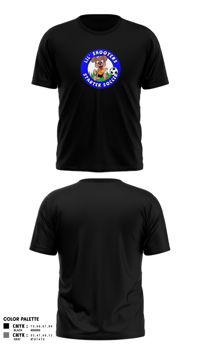 Lil' Shooters Starter Soccer 54199018 Short Sleeve Performance Shirt - 2