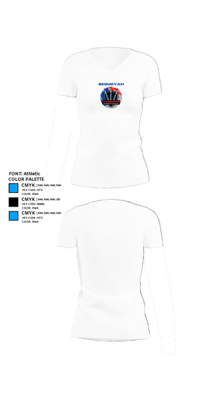 Womens Short Sleeve Vneck Shirt, Lady Warriors, Women's Volleyball, Teamtime, Team time, sublimation, custom sports apparel, team uniforms, spirit wear, spiritwear, sports uniforms, custom shirts, team store, custom team store, fundraiser sports, apparel fundraiser
