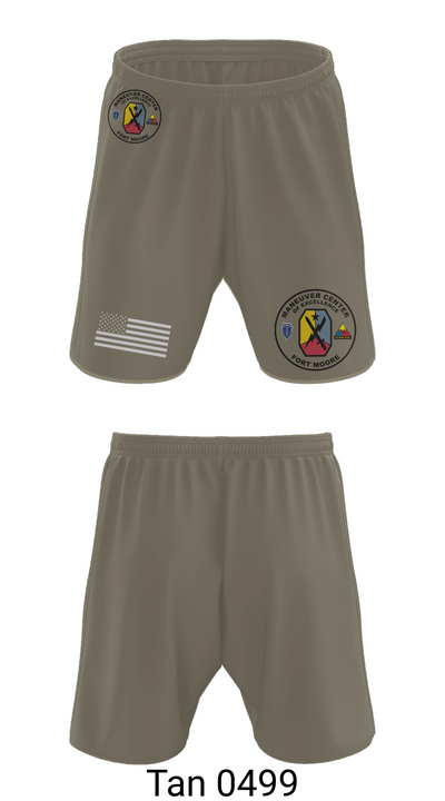 Fort moore 23614259 Athletic Shorts With Pockets - 69
