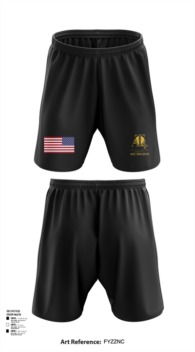 AT 4 pools and landscaping services llc 37065917 Athletic Shorts With Pockets - 102
