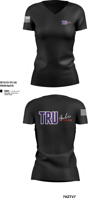 Womens Short Sleeve Vneck Shirt, Tru Axle LLC, , Teamtime, Team time, sublimation, custom sports apparel, team uniforms, spirit wear, spiritwear, sports uniforms, custom shirts, team store, custom team store, fundraiser sports, apparel fundraiser