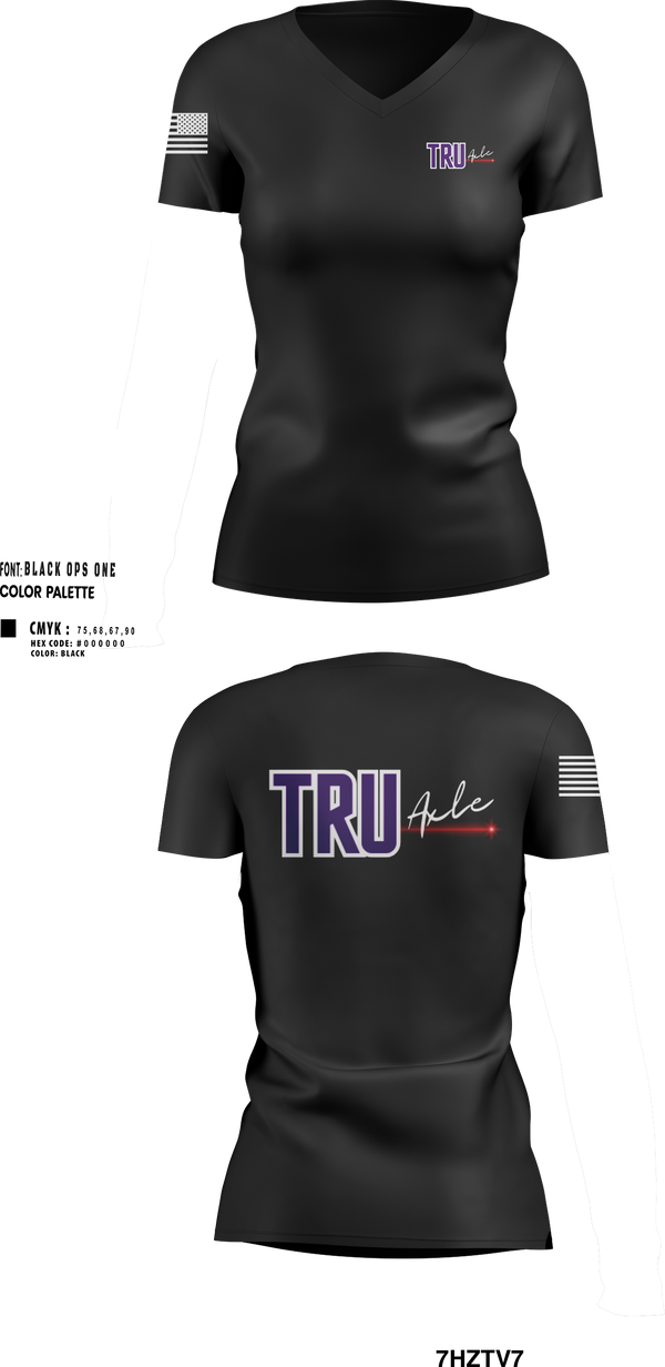 Womens Short Sleeve Vneck Shirt, Tru Axle LLC, , Teamtime, Team time, sublimation, custom sports apparel, team uniforms, spirit wear, spiritwear, sports uniforms, custom shirts, team store, custom team store, fundraiser sports, apparel fundraiser