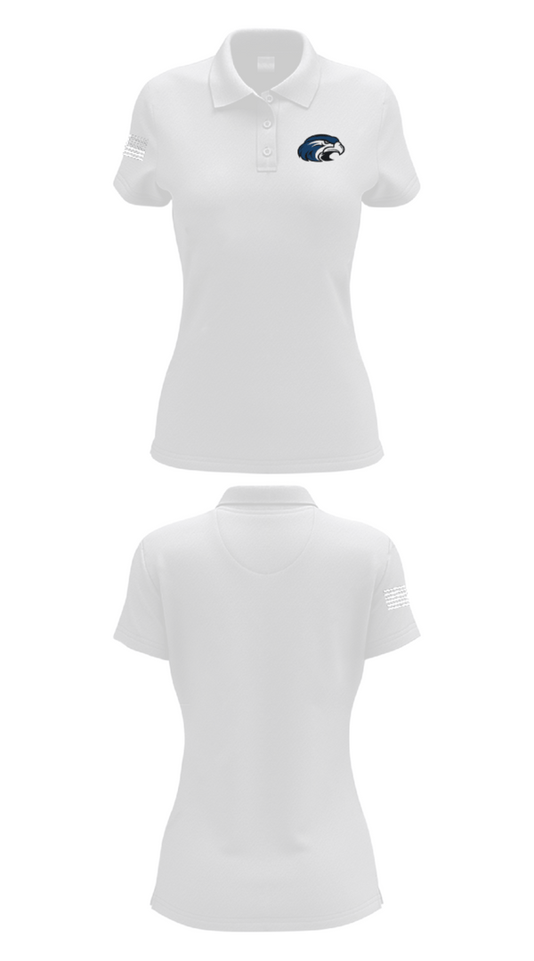 Womens Short Sleeve Performance Polo, Big Springs Charter School Football, Football, Teamtime, Team time, sublimation, custom sports apparel, team uniforms, spirit wear, spiritwear, sports uniforms, custom shirts, team store, custom team store, fundraiser sports, apparel fundraiser