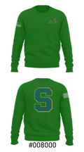 Sycamore Junior High School Lacrosse 19327462 Crew Neck Sweatshirt - 16