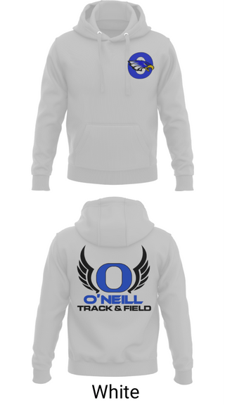Hoodie, O'Neill High School Track, Track & Field, Teamtime, Team time, sublimation, custom sports apparel, team uniforms, spirit wear, spiritwear, sports uniforms, custom shirts, team store, custom team store, fundraiser sports, apparel fundraiser