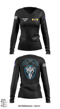 112th CRD95th CBRN Co 64456189 Women's Long Sleeve V-neck Shirt - 41
