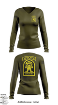 Geronimo 67603467 Women's Long Sleeve V-neck Shirt - 115