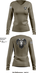 Black sheep 18926694 Women's Long Sleeve V-neck Shirt - 3