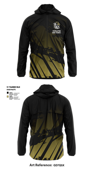 Windbreaker, Pendleton High School Wrestling, Wrestling, Teamtime, Team time, sublimation, custom sports apparel, team uniforms, spirit wear, spiritwear, sports uniforms, custom shirts, team store, custom team store, fundraiser sports, apparel fundraiser