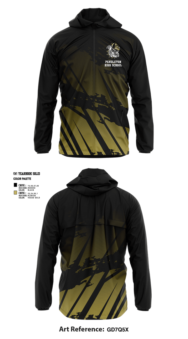 Windbreaker, Pendleton High School Wrestling, Wrestling, Teamtime, Team time, sublimation, custom sports apparel, team uniforms, spirit wear, spiritwear, sports uniforms, custom shirts, team store, custom team store, fundraiser sports, apparel fundraiser