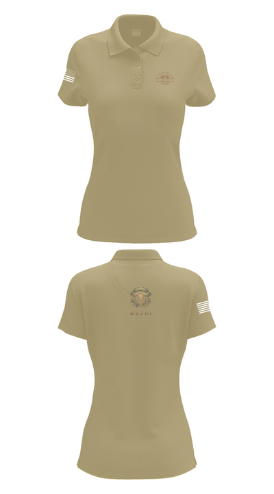 Ranch MH701 27250348 Women's Short Sleeve Performance Polo  - 43