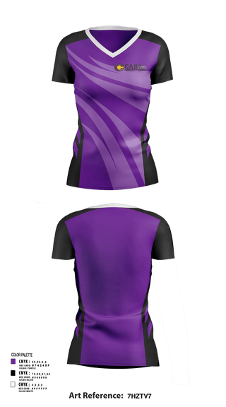 Womens Short Sleeve Vneck Shirt, Caro High School Volleyball, Women's Volleyball, Teamtime, Team time, sublimation, custom sports apparel, team uniforms, spirit wear, spiritwear, sports uniforms, custom shirts, team store, custom team store, fundraiser sports, apparel fundraiser