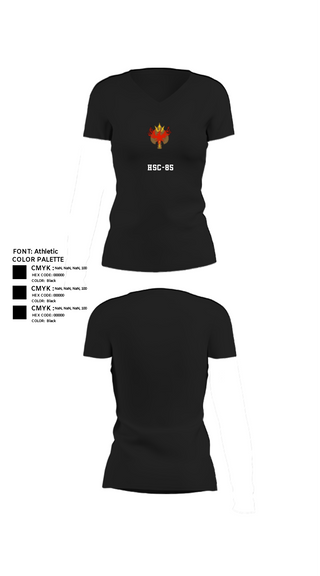 Womens Short Sleeve Vneck Shirt, HSC-85, Navy, Teamtime, Team time, sublimation, custom sports apparel, team uniforms, spirit wear, spiritwear, sports uniforms, custom shirts, team store, custom team store, fundraiser sports, apparel fundraiser