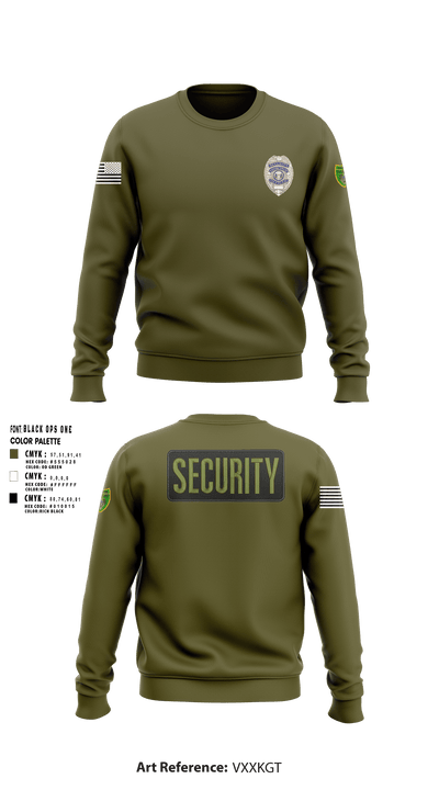 Southern Security & Patrol Services 51595739 Crew Neck Sweatshirt - 1