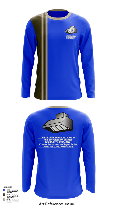 Long Sleeve Performance Shirt, Triboro kitchen & ventilation, , Teamtime, Team time, sublimation, custom sports apparel, team uniforms, spirit wear, spiritwear, sports uniforms, custom shirts, team store, custom team store, fundraiser sports, apparel fundraiser