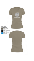 Co-op City Police Department 96634913 Women's Short Sleeve V-neck Shirt - 61