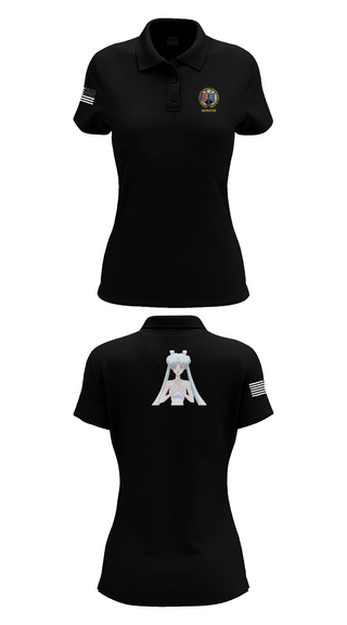 Womens Short Sleeve Performance Polo, MARDET Fort Leonard Wood Basic Military Police School House (FLW) INIWIC, , Teamtime, Team time, sublimation, custom sports apparel, team uniforms, spirit wear, spiritwear, sports uniforms, custom shirts, team store, custom team store, fundraiser sports, apparel fundraiser