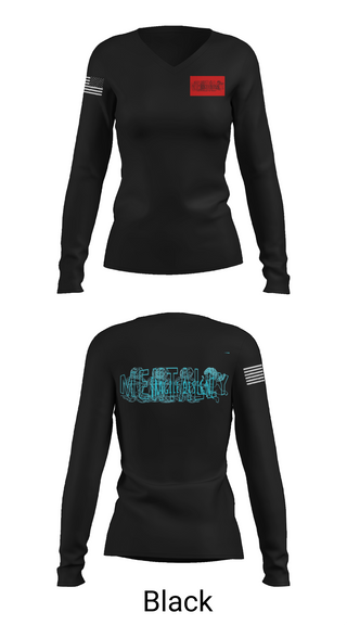 Womens Long Sleeve Vneck Shirt, MENTALLY FRAGILE DESIGNZ, , Teamtime, Team time, sublimation, custom sports apparel, team uniforms, spirit wear, spiritwear, sports uniforms, custom shirts, team store, custom team store, fundraiser sports, apparel fundraiser