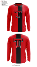 Trenton High School Football 318056 Long Sleeve Performance Shirt - 41