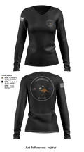 Kontrolled Kaos 22846170 Women's Long Sleeve V-neck Shirt - 3