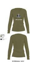 COACH ELI 1524794 Women's Long Sleeve V-neck Shirt - 15