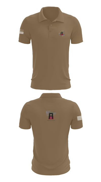 5th Armored Brigade 44800890 Short Sleeve Performance Polo - 7