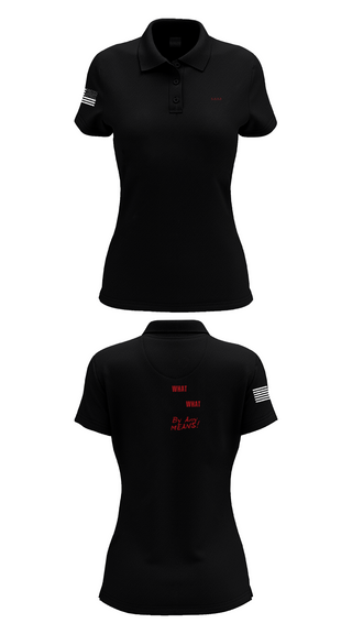 Womens Short Sleeve Performance Polo, TUNNEL VIZION, Spirit Store, Teamtime, Team time, sublimation, custom sports apparel, team uniforms, spirit wear, spiritwear, sports uniforms, custom shirts, team store, custom team store, fundraiser sports, apparel fundraiser